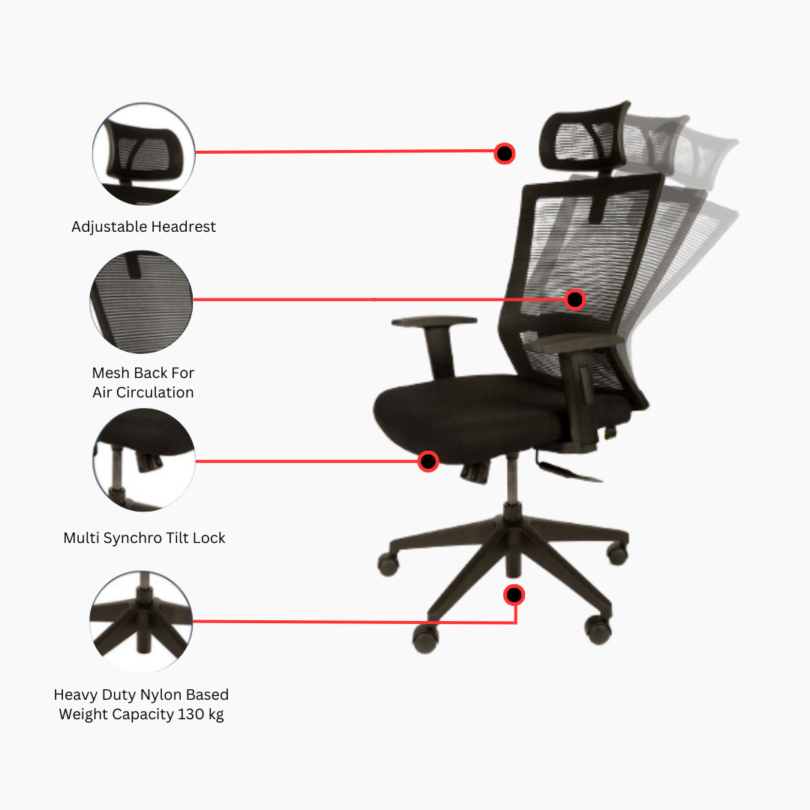 Classy Hope High Back chair - Image 2
