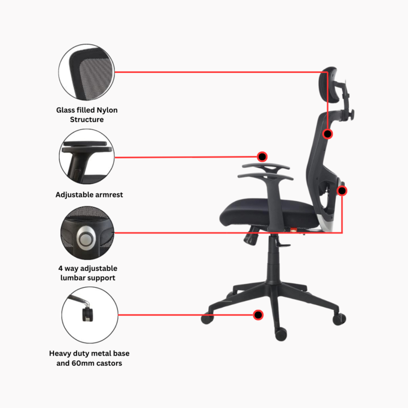 Classy Jazz High back chair - Image 2