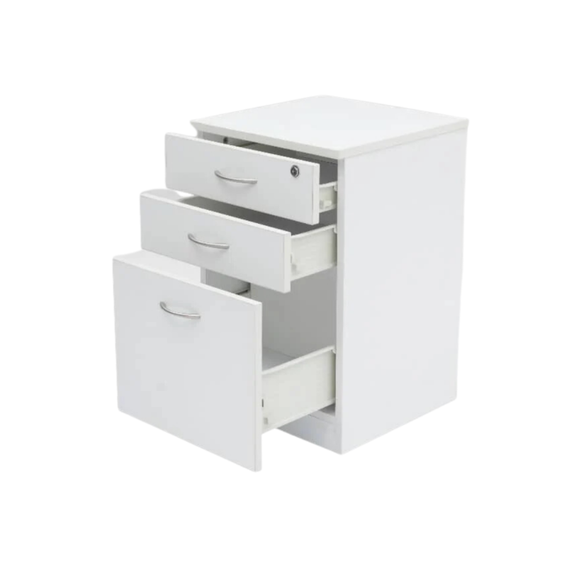 Three drawer Mobile Pedestal - Image 4